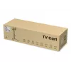 Equip carrinho de TV giratório 37-86 polegadas capacidade 50 kg altura ajustável