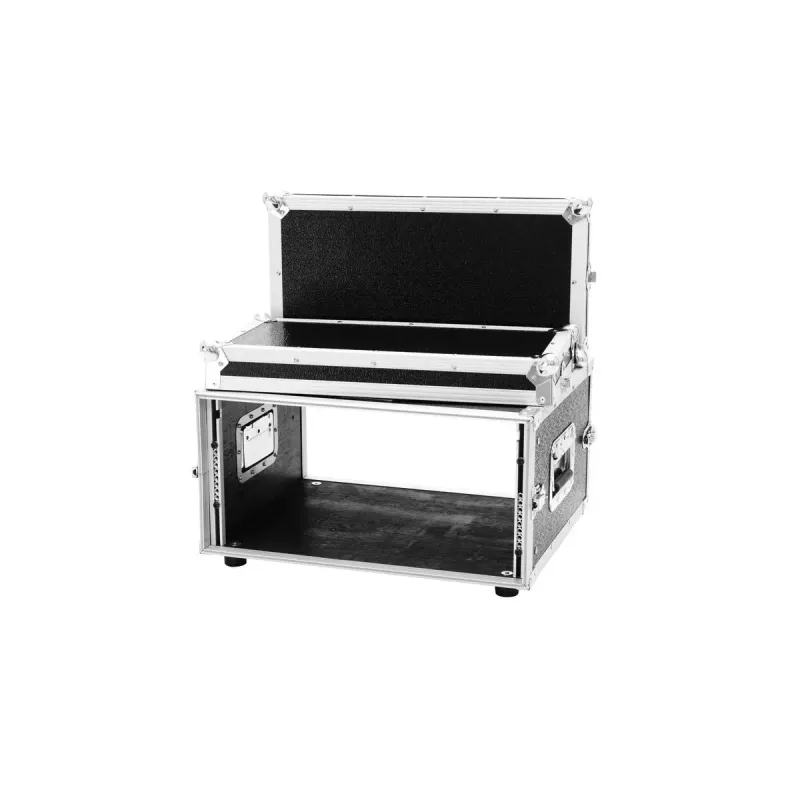 Maleta rígida Roadinger 30107204 alumínio preto prateado 525x550x270mm