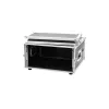 Maleta rígida Roadinger 30107204 alumínio preto prateado 525x550x270mm