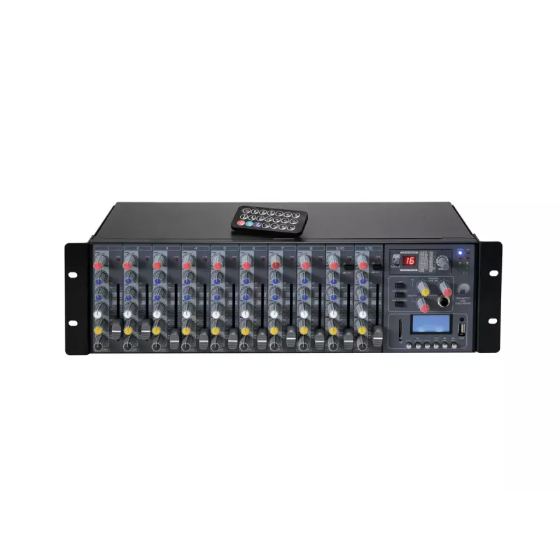 Misturador Omnitronic RM-1422FX 12 canais 20 - 20000 Hz preto