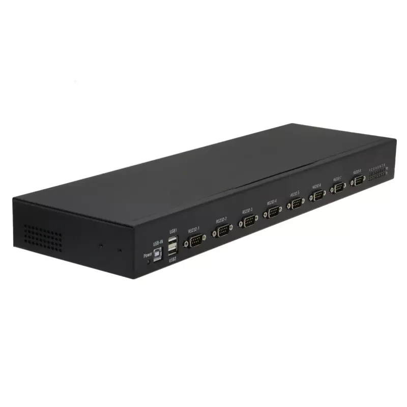 Conversor/Repetidor/Isolador de série RealPower 284513 USB 2.0 RS-232 preto