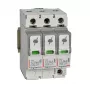 Legrand 412272 SPD protetor contra sobretensões, tipo 1+2, 12,5 kA, 3P+FM, 3 módulos