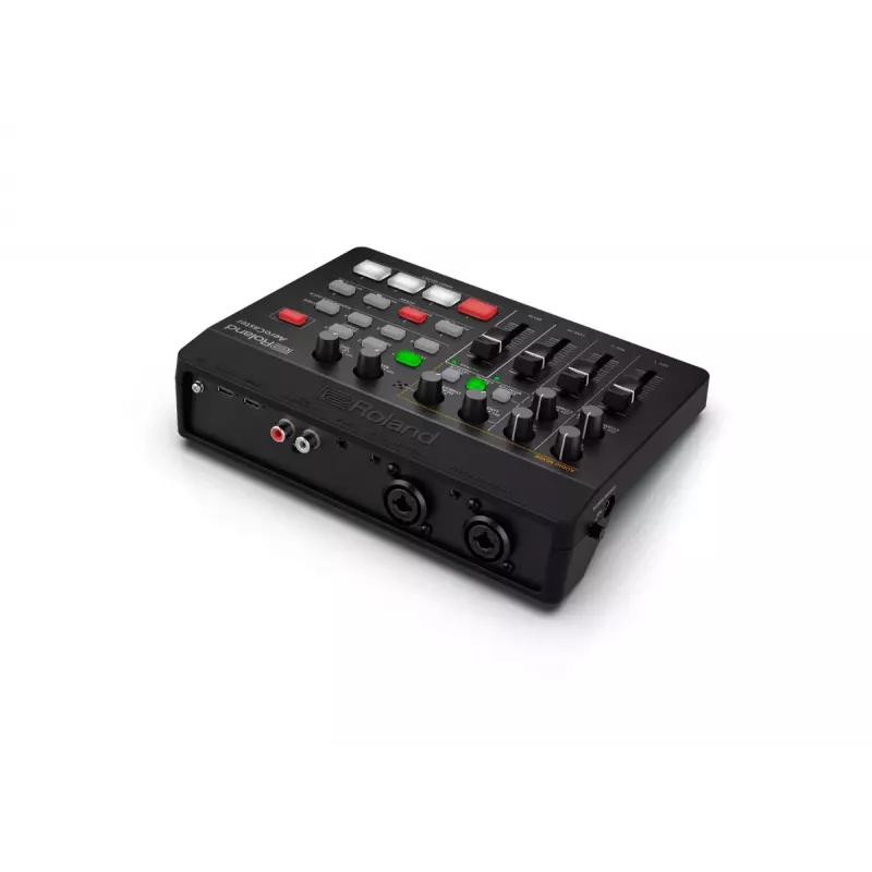 Interface de áudio Roland AeroCaster preto 24 bit 48 kHz Phantom Power 48 V