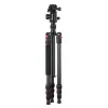 Hama Ramble II Duo Carbon tripé para smartphone/câmara digital 4 pernas capacidade de carga 8 kg