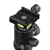 Hama Ramble II Duo Carbon tripé para smartphone/câmara digital 4 pernas capacidade de carga 8 kg