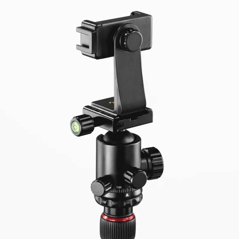 Hama Ramble II Duo Carbon tripé para smartphone/câmara digital 4 pernas capacidade de carga 8 kg