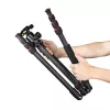 Hama Ramble II Duo Carbon tripé para smartphone/câmara digital 4 pernas capacidade de carga 8 kg