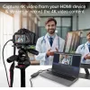 ACT placa de captura de vídeo USB-C, passagem HDMI 4K@60Hz, gravação 4K@30Hz