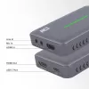 ACT placa de captura de vídeo USB-C, passagem HDMI 4K@60Hz, gravação 4K@30Hz