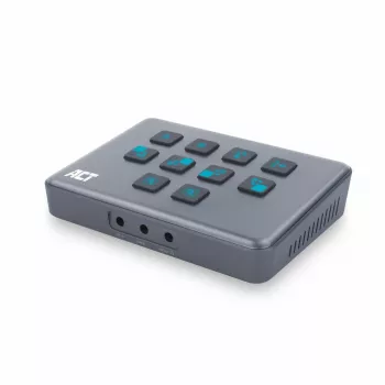 ACT comutador de vídeo USB-C com entrada HDMI dupla 60Hz cinzento