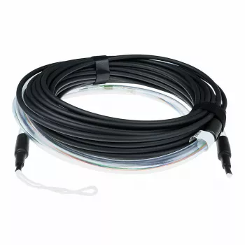 ACT cabo interior/exterior monomodo 9/125 OS2 de 140 metros 24 fibras com fichas LC