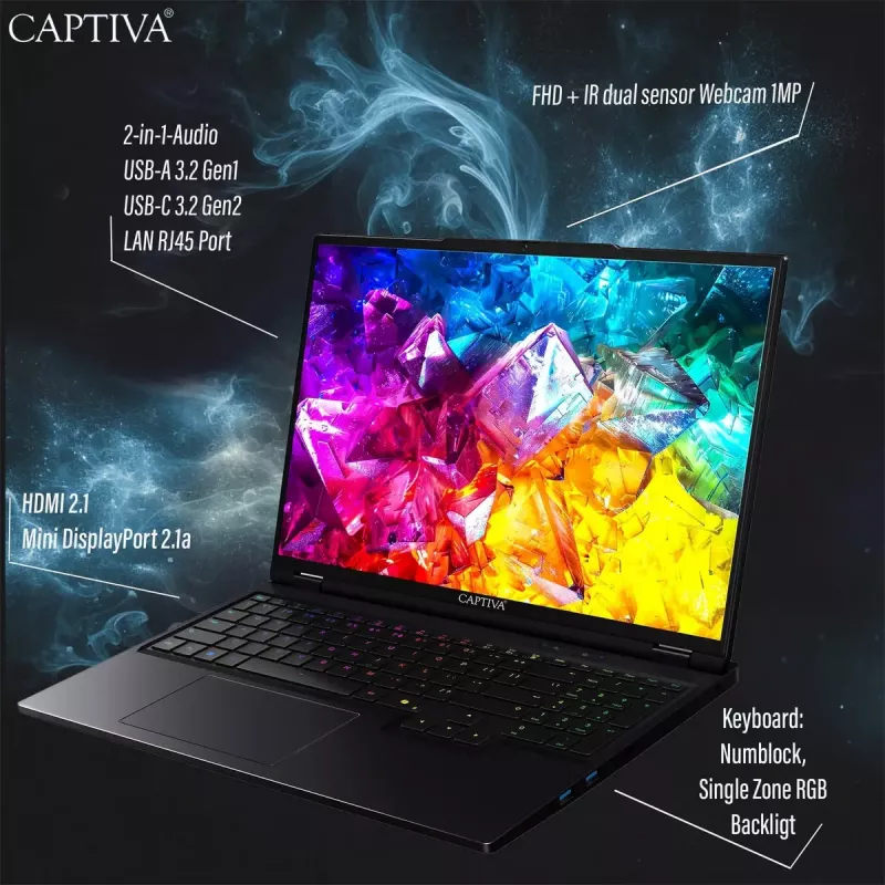 Portátil CAPTIVA 92258 16