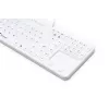 Teclado GETT Cleantype Prime Touch+ USB Swiss branco