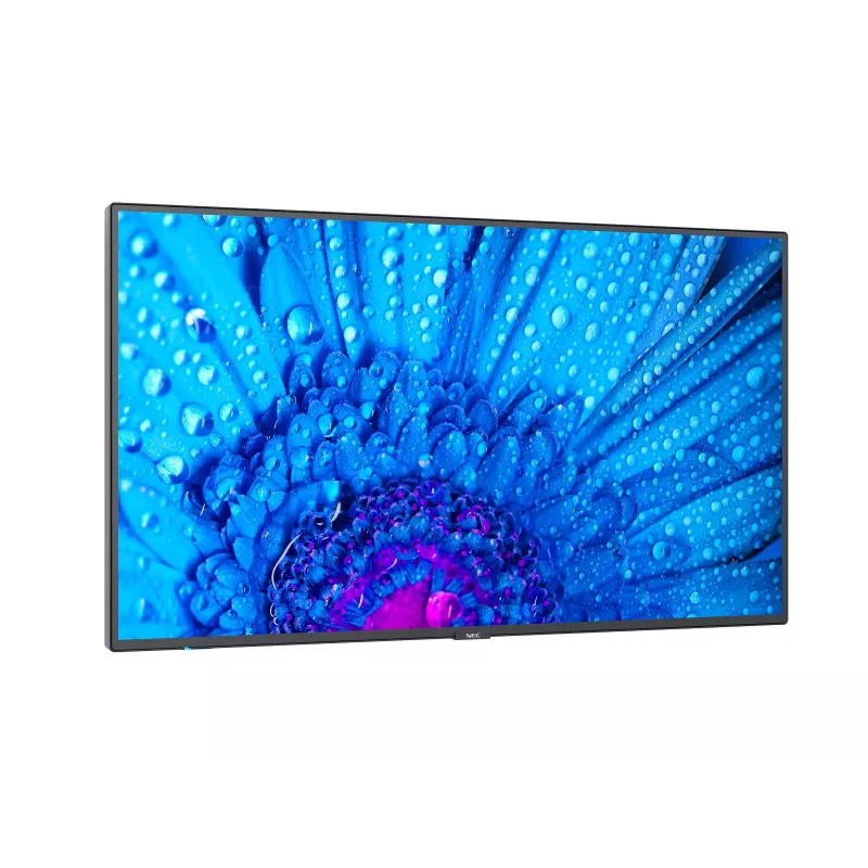 NEC MultiSync M491 ecrã plano de sinalização digital 124,5 cm (49 polegadas) IPS 500 cd/m² 4K Ultra HD preto 24/7