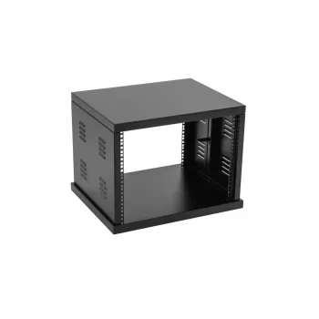 Rack autónomo Roadinger 30103166 capacidade 8U 50 kg preto
