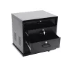 Rack autónomo Roadinger 30103170 12U preto capacidade 50 kg