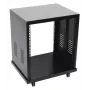 Rack autónomo Roadinger 30103170 12U preto capacidade 50 kg