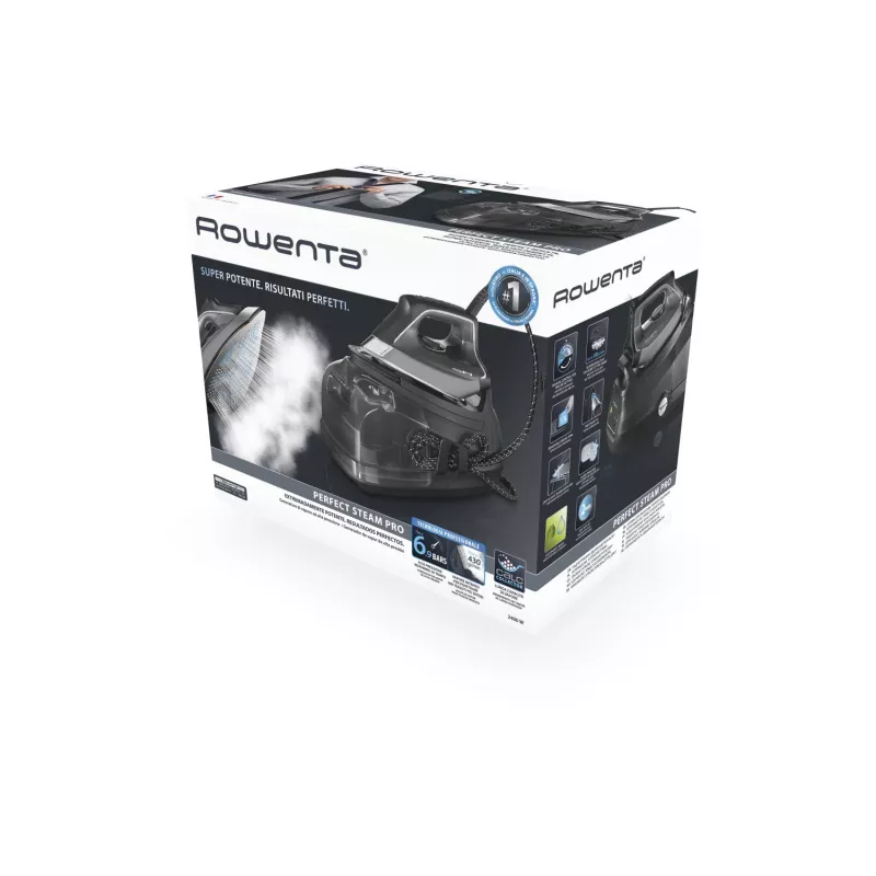 Rowenta DG8622 2400 W 1,1 L Microsteam 400 HD base de engomar a laser cinzento