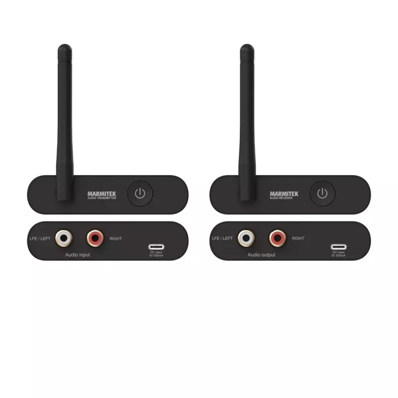 Marmitek Subwoofer Anywhere 640 – transmissor e recetor de áudio sem fios para subwoofer
