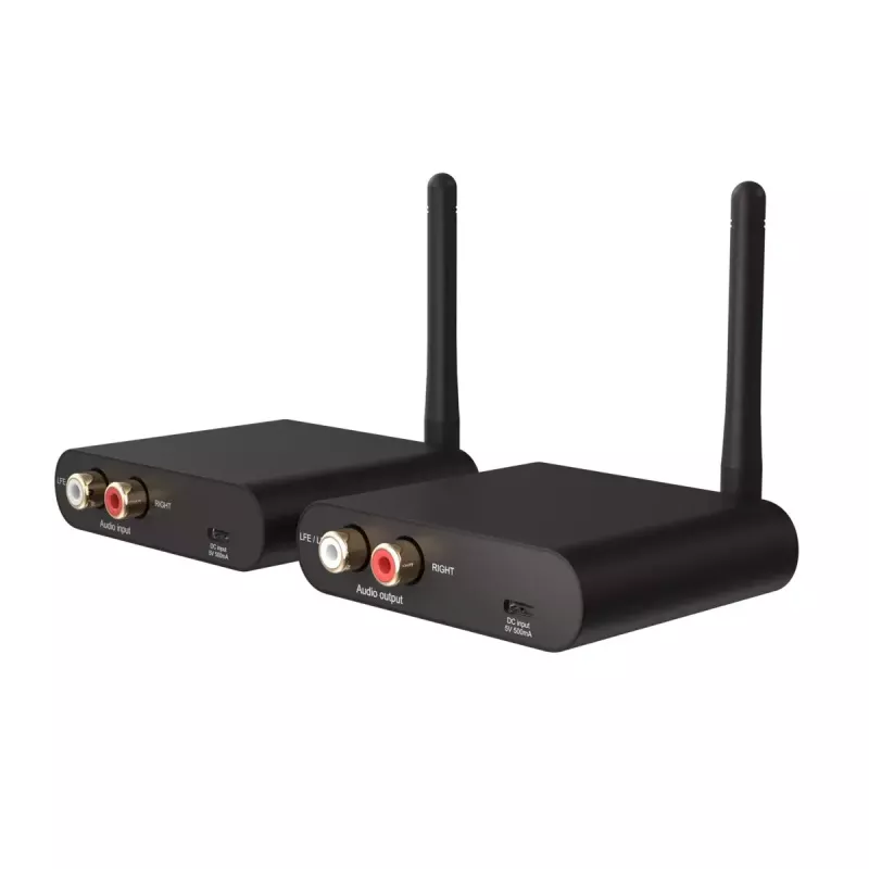Marmitek Subwoofer Anywhere 640 – transmissor e recetor de áudio sem fios para subwoofer
