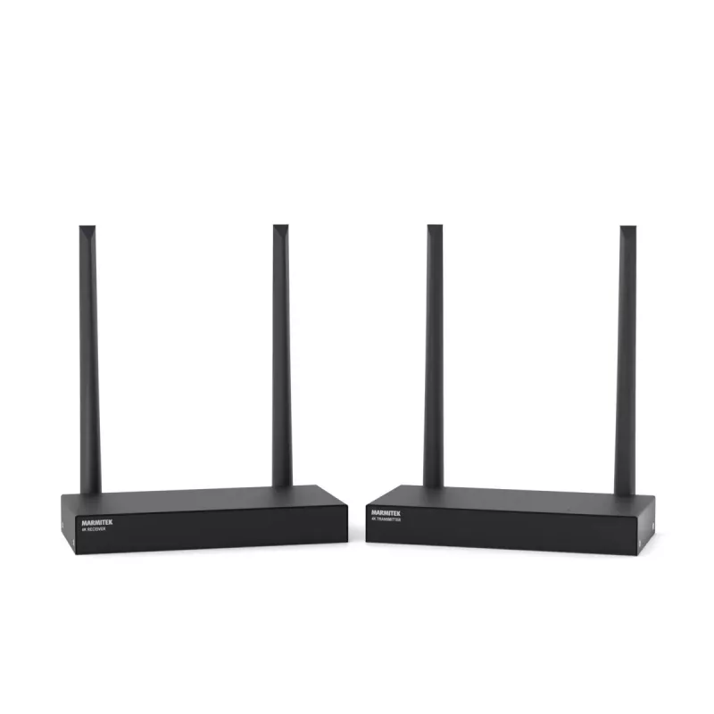 Transmissor e recetor AV sem fios Marmitek TV Anywhere 4K preto