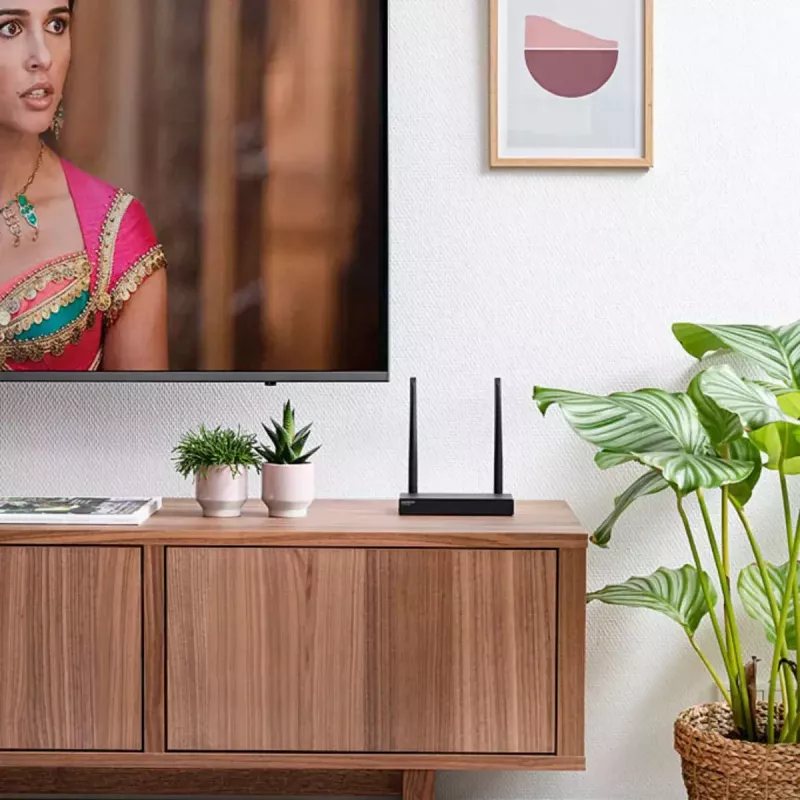 Transmissor e recetor AV sem fios Marmitek TV Anywhere 4K preto