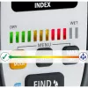 Laserliner MultiWet-Finder Plus Higrómetro eletrónico preto branco visor digital