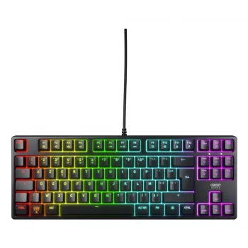 CHERRY XTRFY K4V2 TKL (80%) teclado, RGB, USB, AZERTY francês, preto