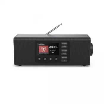 Rádio pessoal Hama DR2002 sintonizador digital DAB DAB+ FM 10W