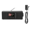 Rádio pessoal Hama DR2002 sintonizador digital DAB DAB+ FM 10W