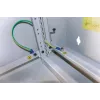 Intellinet Armário de rede 19 polegadas - Montagem na parede (estrutura oscilante em duas partes), 9U, 600 mm de profundidade, cinzento, Flatpack, máx. 30 kg, oscilante para acesso à parte traseira do armário em montagem na parede, rack, profundidade útil 385 mm, peças para montagem na parede não incluídas