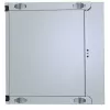 Intellinet Caixa de rede de parede 19 polegadas (dispositivo oscilante em duas partes), 6U, 450 mm de profundidade, cinzento, Flatpack, máx. 30 kg, oscilante para acesso à parte traseira em montagem na parede, rack, profundidade útil 235 mm, peças para montagem na parede não incluídas