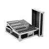 Flightcase Roadinger 3011157D preto prateado