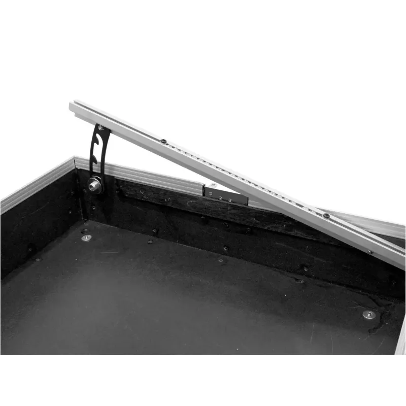 Flightcase Roadinger 3011157D preto prateado
