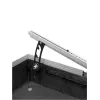 Flightcase Roadinger 3011157D preto prateado