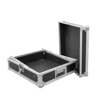 Flightcase Roadinger 3011157D preto prateado