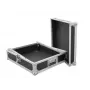 Flightcase Roadinger 3011157D preto prateado