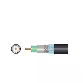 Cabo coaxial Televes SK2003plus 100 m preto