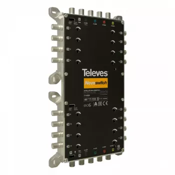 Multiswitch de satélite Televes 714505 5 entradas 16 saídas