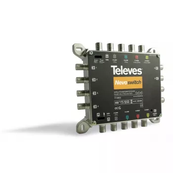 Multiswitch de satélite Televes MS56NCQ 5 entradas 6 saídas