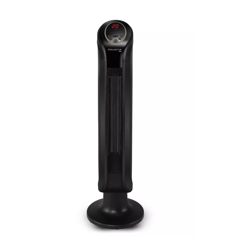 Aquecedor elétrico ventilador Rowenta Intense Comfort Hot SO9420 interior preto 2400 W