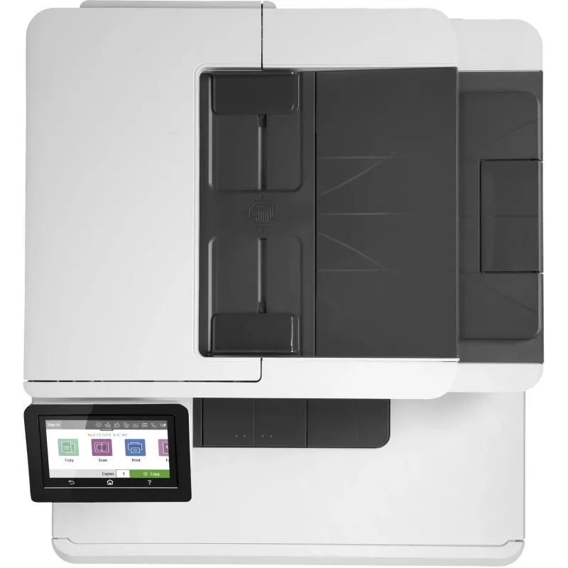HP Color LaserJet Pro MFP M479fdw, imprimir, copiar, digitalizar, enviar fax, e-mail, digitalizar para e-mail/PDF; impressão frente e verso; ADF de 50 folhas sem curvatura
