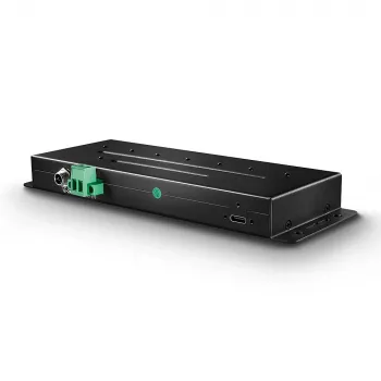 Lindy hub USB 3.2 Gen 2 de 7 portas em metal