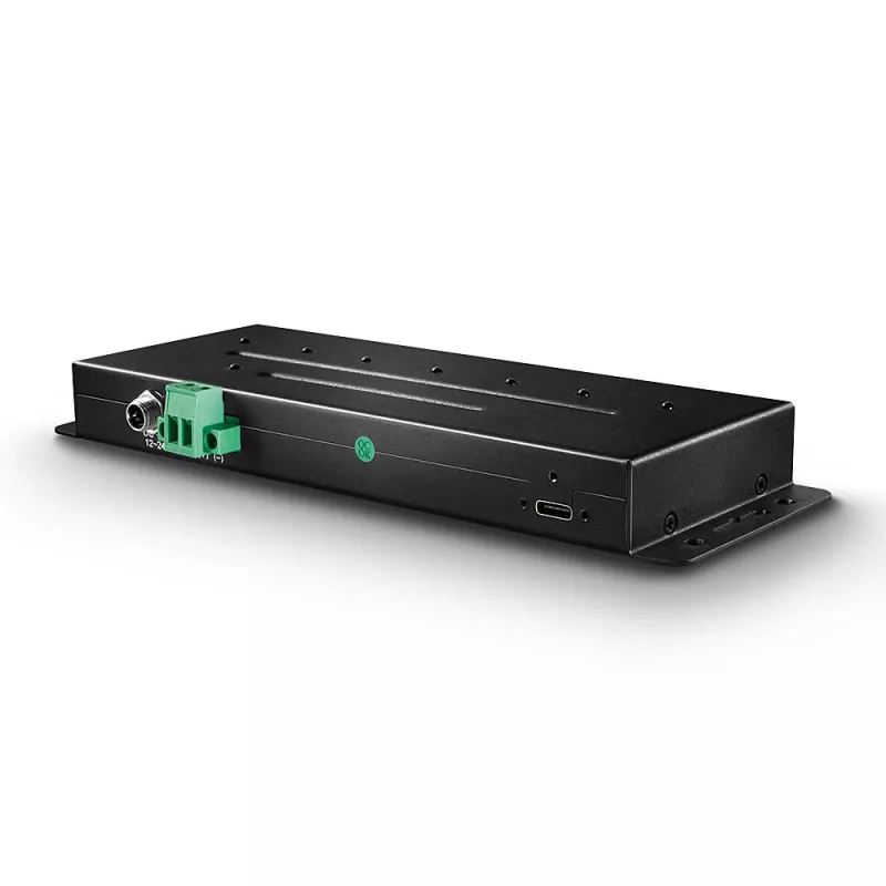 Lindy hub USB 3.2 Gen 2 de 7 portas em metal