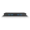 Lindy hub USB 3.2 Gen 2 de 7 portas em metal