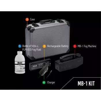 Antari MB-1 Máquina de névoa de água 75 W 0,11 l Preto