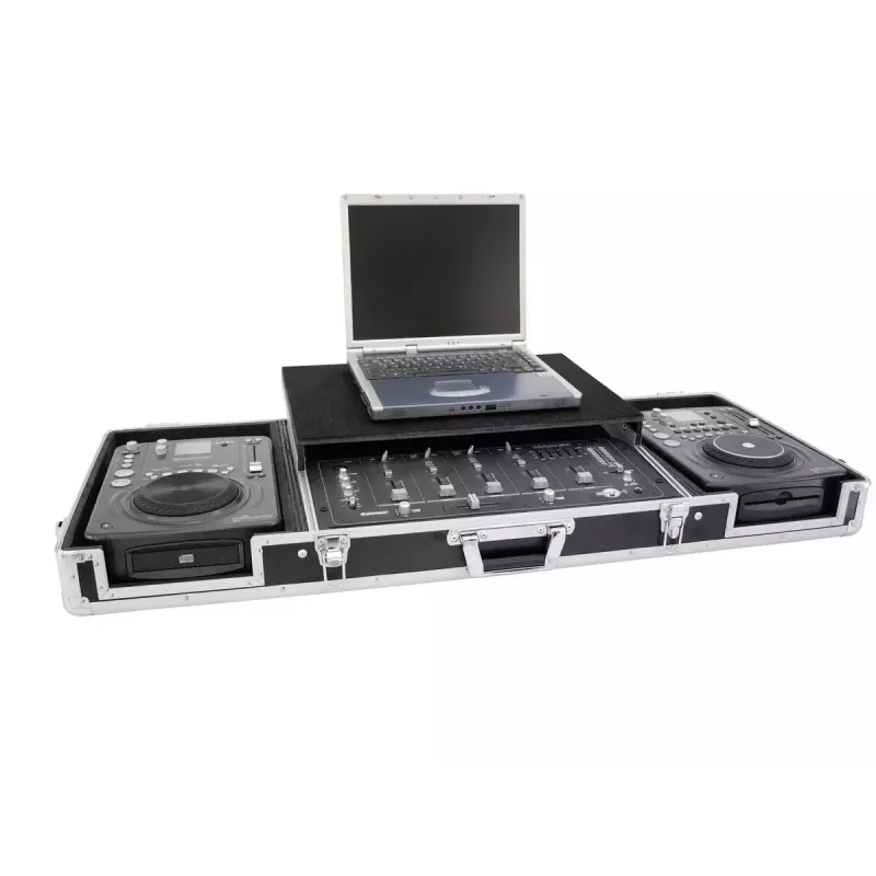 Flightcase Roadinger 3012534A Contraplacado Preto Prateado 10,6 kg