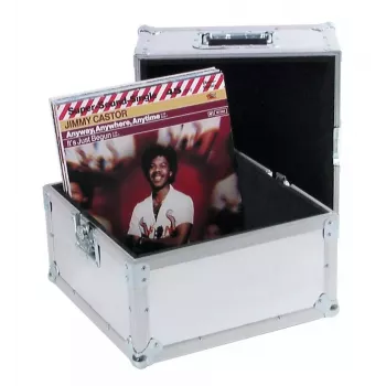 Hardcase Roadinger 30110025 para discos de vinil Contraplacado Alumínio 375x375x440mm