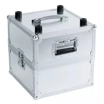 Hardcase Roadinger 30110025 para discos de vinil Contraplacado Alumínio 375x375x440mm