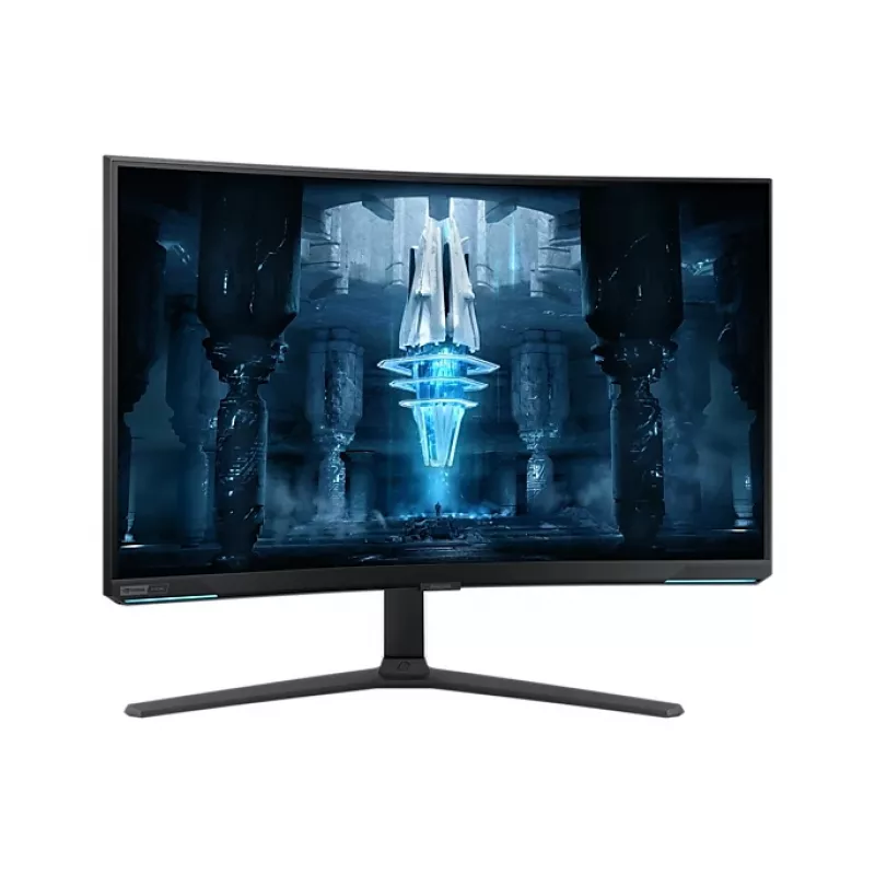 Monitor de computador Samsung LS32BG850NU 81,3 cm (32 polegadas) 3840 x 2160 píxeis 4K Ultra HD LED preto, branco